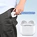 Replacement Wireless Charging Case for air pods 3rd Gen | Qi & Lightning Charging | Bluetooth Auto-Pairing | Compact Design (Case Only - No Earbuds)