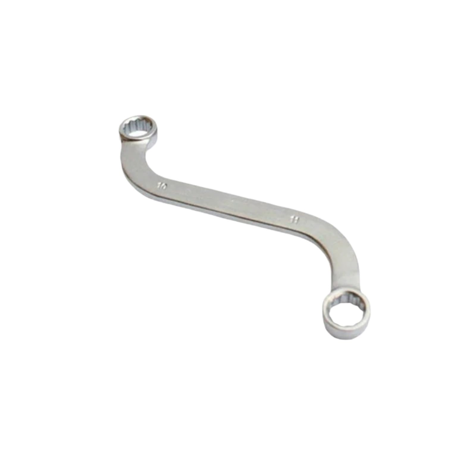 AYYSSM 5PCS S-Style Offset Box End Wrench Set 10-19mm Metric 12 Point for Auto Repair(5Pcs-Set)