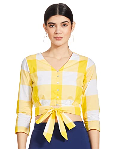 AND Womens Regular Blouse (SS21AB236TY79_Yellow 14) (B08WLY2VLF) Amazon Price History, Amazon Price Tracker