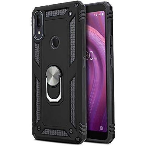 CasemartUSA Phone Case for , Full Rotating Metal Ring Shockproof Protective Cover Cover