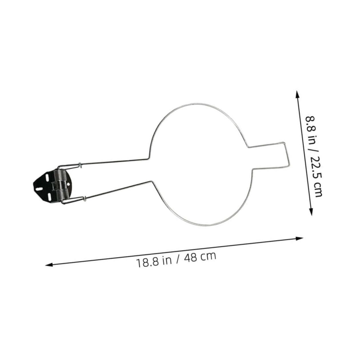 Supporto Cappello Auto in Acciaio Nero 2 Pezzi Porta Cappelli per Camion Aggancio Sicuro e Resistente per Organizzatore Bagagliaio