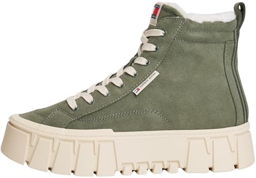 Tommy Jeans Bottes Low Boot en daim : vos bottines flatform pour le style urbain