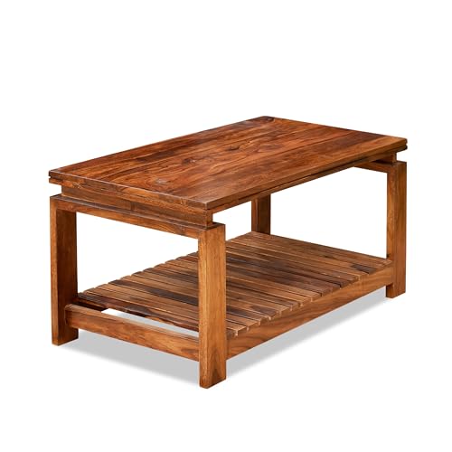 Image of Sheesham Wood Coffee Table (2)