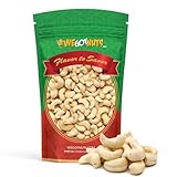 Raw Whole Unsalted Cashews – Premium Quality Kosher Raw Cashews By We Got Nuts – Oil-Free Natural, Healthy & Diet-Friendly Snack – Gourmet Savory Flavor – Air-Tight Resealable Bag Package – 4 lbs