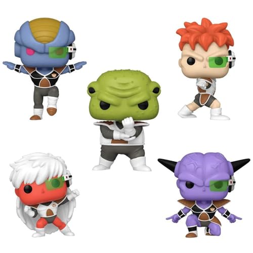 Funko Dragon Ball Figura Vinilo Figuras de Vinilo Z - Ginyu Force (5-Pack) Unisex Pop! Standard PVC