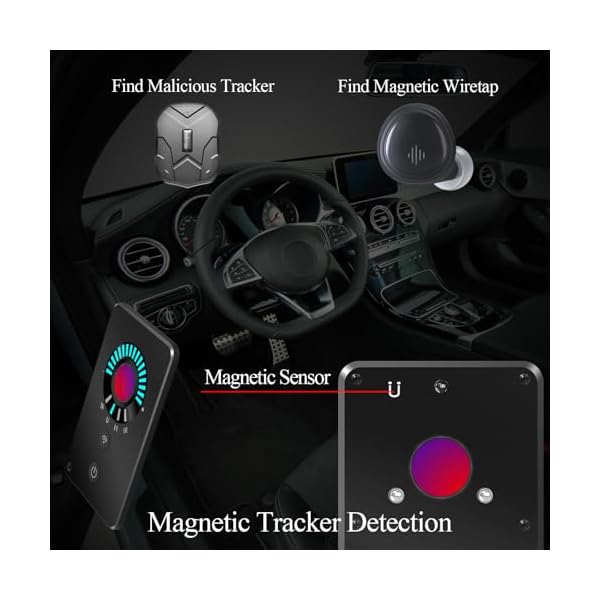 Camera Detector spy Camera Finder Bug Sweeper Hidden Camera Detector for Office, Car, Hotels, Bathroom Travel - Image 4
