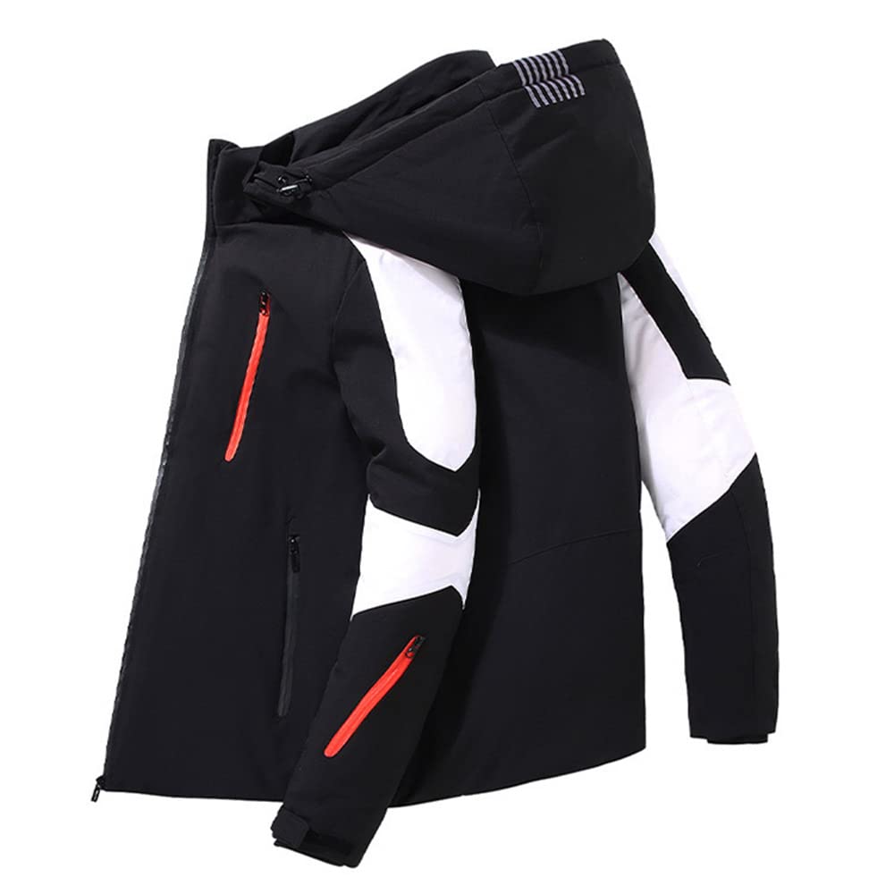 GuiSoHn Winter Wear Young College Students High School Men'S Large Size Loose Detachable Liner Parker Down Jacket Men