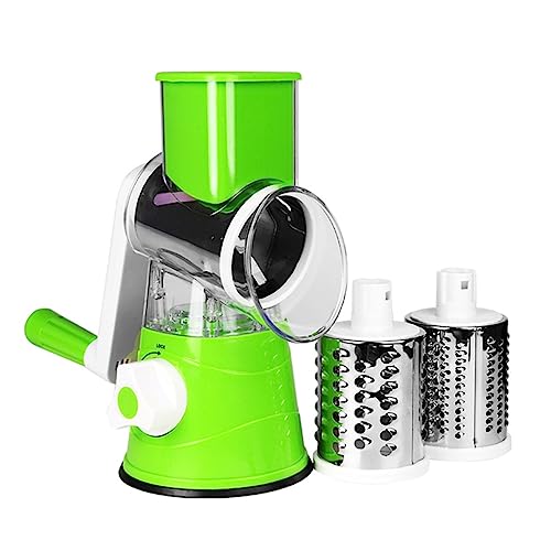 Cortadora manual de vegetales 3 en 1 en plástico y acero miniatura 1