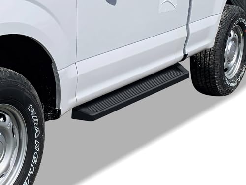 Estribos negros APS 6 pulg. para Ford F150 y F250 miniatura 4