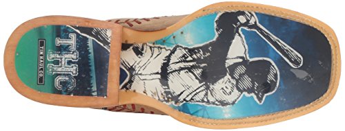 Tin Haul Shoes Men's Slugger Work Boot, Tan, 11 D US4