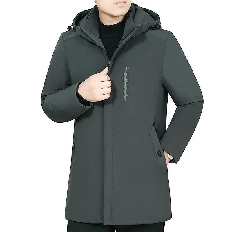 Xingfenly Winter Men Casual Thicken Cotton Jacket Hooded Outwear Windproof Warm Coat Plus Size3