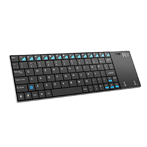 Clavier Azerty sans fil ultra fin RII Mini i12