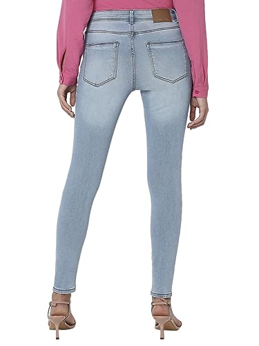 Image of VERO Moda Women High Rise Skinny Fit Light Fade Stretchable Jeans