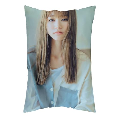 For 生見愛瑠 27 枕カバー ロング枕カバー 両面印刷 柔らかく生地 横寝用抱き枕 向き寝 室内装飾 16 "x24 "