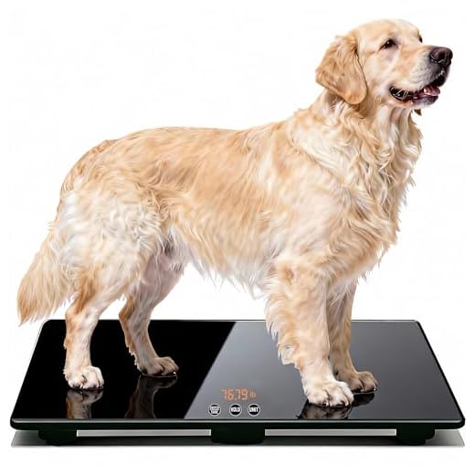 ONE-MI Dog Scales | Pet Scales for Large Breed, Pet Children Adults Large Weight Scale, 25.5 x 17.7inch Weighing Range 2.2lb - 220lb Measurement Accuracy 10g, Weight All Kinds of Dogs and Cats