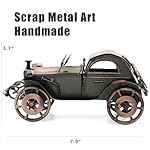 Classic Car Gifts for Men, Unique Cool Birthday Gift Ideas, Vintage Car Decor for Room, Home, Office, Man Cave, Garage, Antique Scrap Metal Model Car Ornaments (M-2) - Image 2