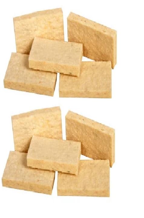 DinoJames Replacement Ink Pads – 60×40mm, Pack of 10 for Model 666 Batch Coding Machine – Compatible with Small Grooved, Grooved & Metal Letter Sets