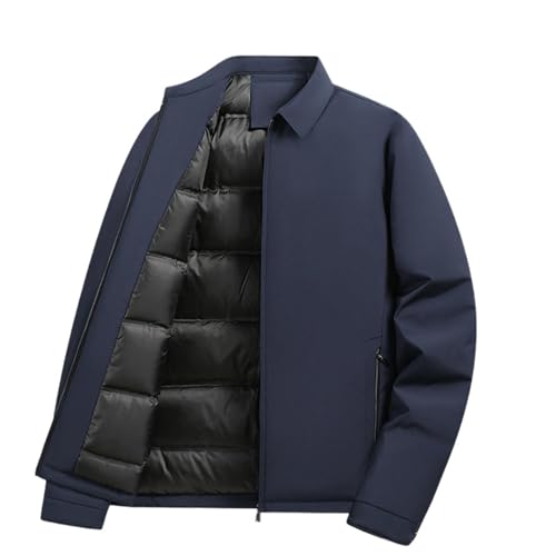 Blouson court d'hiver homme patchwork chaud et décontracté