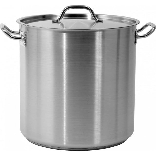 YatoYG-00007 - Deep Stockpot w/Lid ss 36 x 36 cm 36.6L