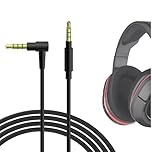 GEEKRIA Audio Cable Compatible with Skullcandy Aviator 900 ANC, Turtle Beach Gaming Headsets, PlayStation 5/4, Xbox One Controller, 3.5mm to 3.5mm Replacement Stereo Cord (5.6ft / 1.7m)
