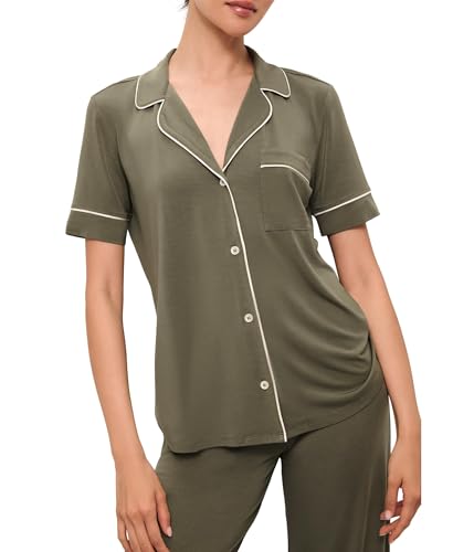 Image of Eberjey Gisele Short Sleeve Pant PJ Set