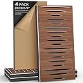 ArtVivid 4 Pack Acoustic Wall Panel, Soundproof Foam Panels for Wall