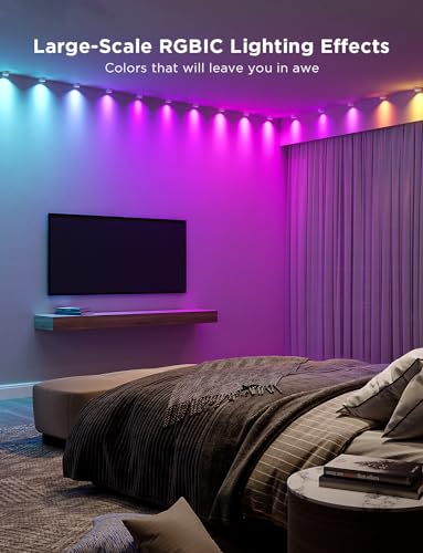 image for Govee RGBIC String Downlights, Smart LED String Lights Works with Alex