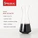 Spiegelau Crystal Wine Decanter, European Made Carafe for White and Red Wines, Glass Pitcher, Birthday, Wedding, Anniversary, Holiday, Dinner, Home Bar Cart Accessories, 33 oz, Set of 1, Clear