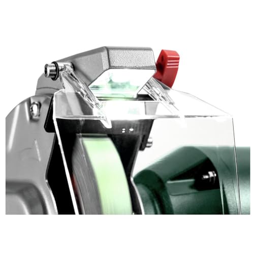 Metabo 8-Inch Heavy Duty Bench Grinder, 3,600 RPM, 5.5 Amps, LED Light, Adjustable Eye Shield and Spark Deflector, DS 200 Plus, 604200420 - Thumbnail 3
