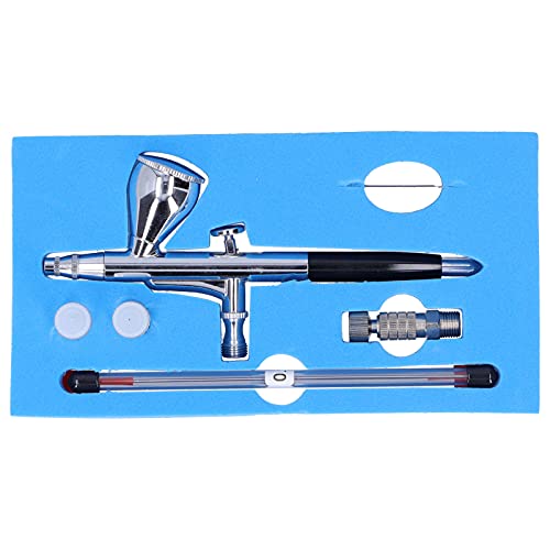 Set de Aerógrafo G1 / 8, Herramienta de Pintura DIY, 0.2mm 0.3mm 0.5mm Calibre Negro - Control Preciso de Pintura, Acabado Profesional, Uso para Modelismo y Decoración (negro)