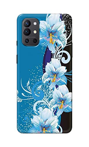 Image of PRINTFIDAA Beautiful Floral Design Printed Designer Hard Case for OnePlus 9R Back Cover -(e) RPM1006