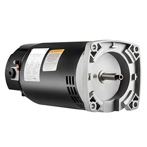 Motor de bomba piscina 1hp 3450rpm 60 Hz con orificios enfriamiento disipación calor rápido for bañera hidromasaje, SPA, Primavera térmica Para principiantes