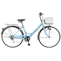 Amazon | 自転車 26インチ 折りたたみ ママチャリ シティサイクル