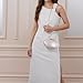 Imagen de Jywmsc Bolso de Mano Acrílico con Concha para Mujer Bolso de Mano Formal para Novias y Veladas