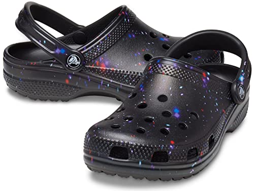 Image of Crocs Unisex-Adult Classic Graphic Clogs, Twinkle Lights, 15 Women /13 Men