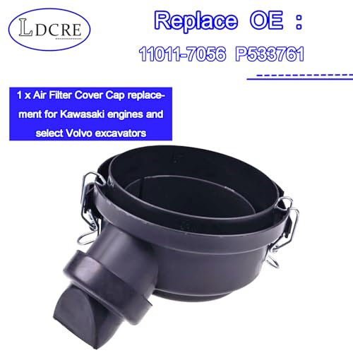 Air Filter Cover Cap P533761 for Kawasaki FXT00V FD731V FD750D FH721D FX651V FX691V FX730V FX751V FX801V FX850V FX921V, Mower & Excavator Engine Air Filter Housing Cap by LDCRE - Image 3