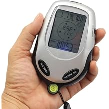 Multi-Function Electronic Altimeter with Barometer, Thermometer, and Compass for Outdoor Adventures