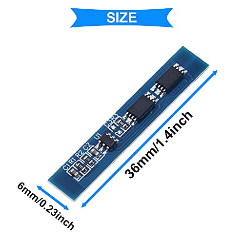 Youmile 5PCS 2S 3A 7.4V 8.4V Lithiumbatterijbeschermingsbord 18650 Opladermodule BMS PCB-beschermingsbord voor Li-ion… - Image 5