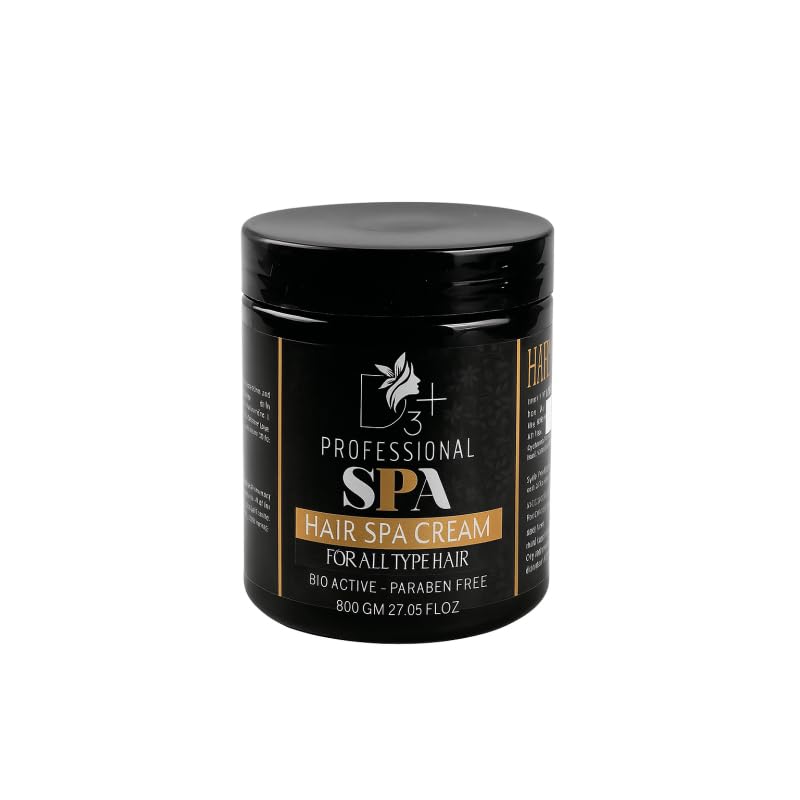 D3+ Hair Spa Cream with the goodness of Argan Oil 800gm