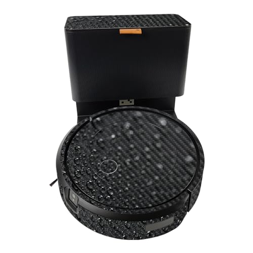 Image of Carbon Fiber Headphone Skin Compatible with iRobot Roomba J5+ - Dewdrop - Premium 3M Vinyl Protective Wrap Decal Cover - Easy to Apply | Crafted in The USA by MightySkins