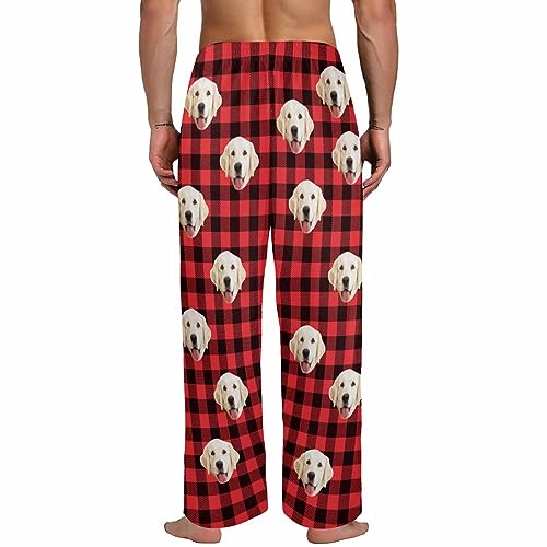 Personalized Pajama Pants,Custom Pajama Bottoms for Men Women Personalized Pajama Trousers for Christmas3