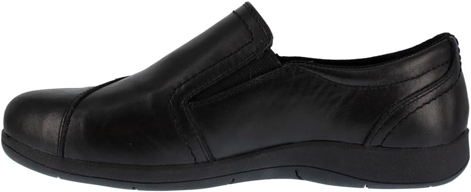 Rockport womens Daisey Work Safety Toe Safety Toe Slipon Industrial Shoe, Black, 8 Wide US