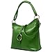 Floto Luggage Zip Pocket Tavoli Tote, Green, Medium