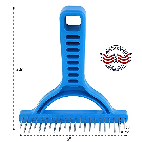 The-Untangler-Rakes-for-Grooming-and-Shedding-silky-smooth-rotating-teeth-to-easily-collect-loose-hair-Purple-Shedding - Cucciolini Doodles   The-Untangler-Rakes-for-Grooming-and-Shedding-silky-smooth-rotating-teeth-to-easily-collect-loose-hair-Purple-Shedding