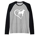 Photo Gallery labrador retriever silhouette cuore love dog maglia con maniche raglan Photo Gallery labrador retriever silhouette cuore love dog maglia con maniche raglan