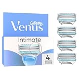 Gillette Venus for Pubic Hair and Skin, 4 Razor Blade Refills