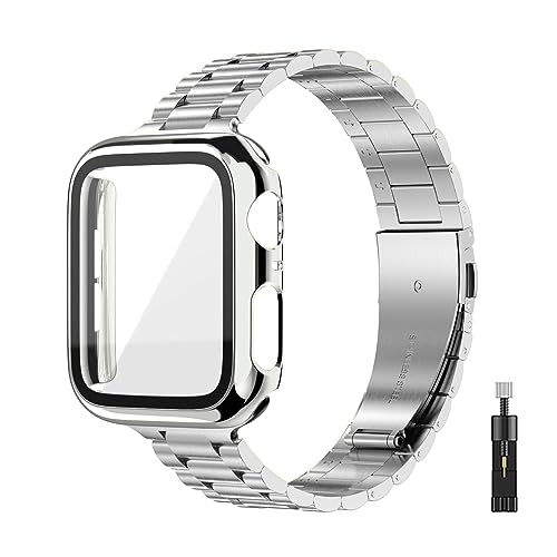 Bracelet Apple Watch femme en acier inoxydable idéal pour offrir en cadeau