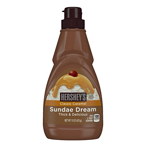 hersheys Classic Caramel Sundae Dessert Topping, 15 oz