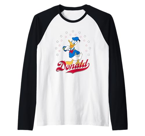 T-shirt raglan Donald Duck Disney le cadeau idéal pour les fans de pop culture