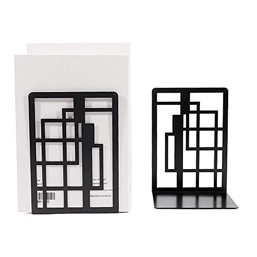 Rongji Jewelry Geometric Decorative Design Metal Bookends thumb #5